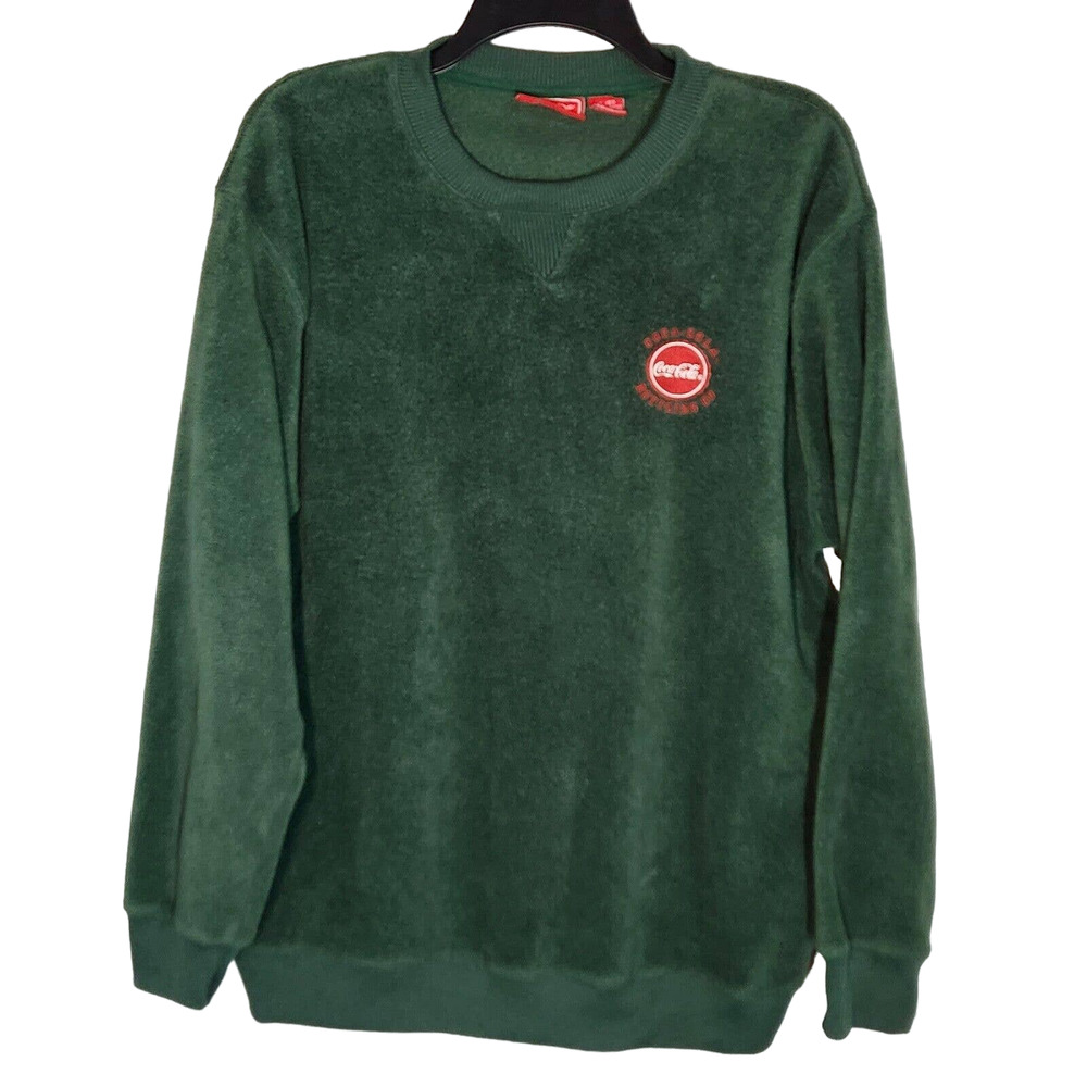 Coca Cola Bottling Co Logo Sweatshirt Fleece XL Official Licensed Pullover Poly - Picture 2 of 5